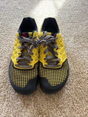 Women’s Reebok Yellow & Black Athletic Sneakers